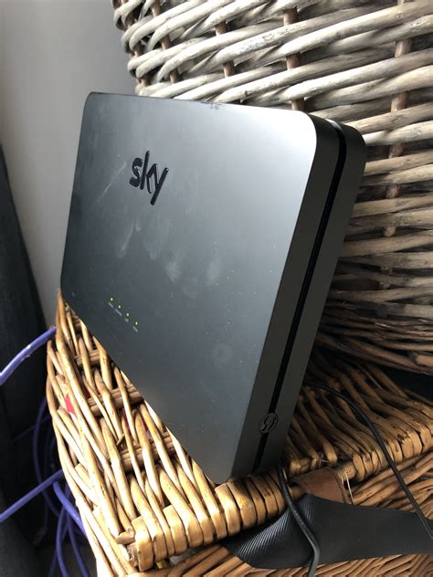 Disconnect any Ethernet cables from your routermodem. . Replace sky router with own